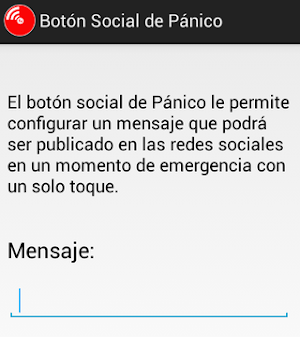 Botón Social de Pánico Screenshot 1