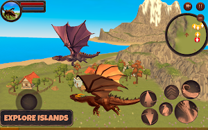 Dragon Simulator 3D: Adventure Game Screenshot 0