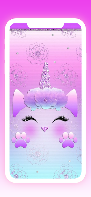 Live unicorn Girly Wallpaper Screenshot 3