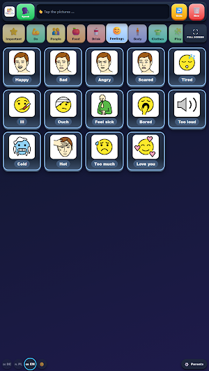 Moj Glosik — AAC communication Screenshot 3
