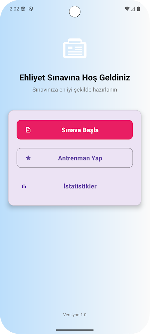 Ehliyet Sınav Çalışıyorum 2025 Screenshot 0