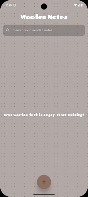 Wooden Notes Screenshot 1