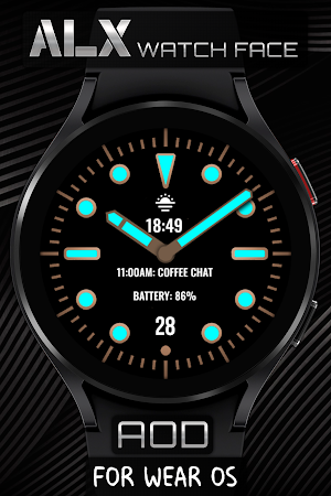 ALX20 Analog Watch Face Screenshot 3