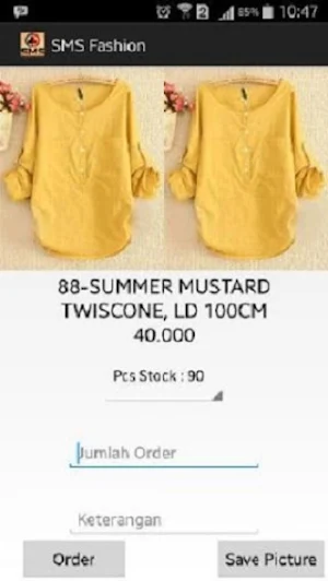 SMS Fashion Tanah Abang Screenshot 1