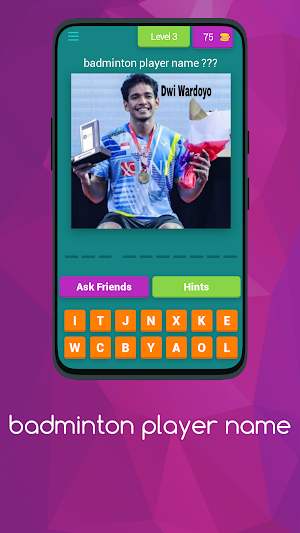 badminton player name Screenshot 3