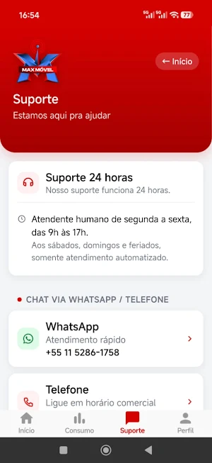 Max Móvel Screenshot 0