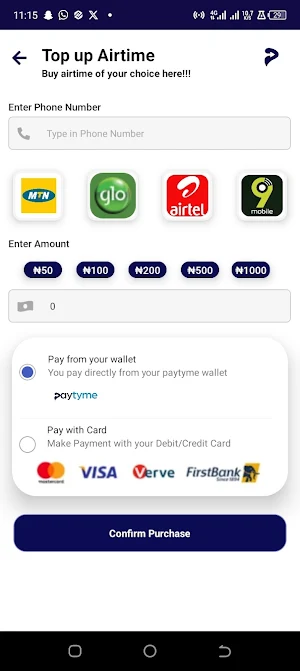 Paytyme Screenshot 2