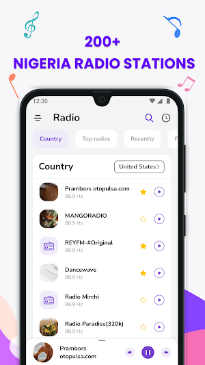 Radio Nigeria: Free FM Radio App & Online Stations Screenshot 0