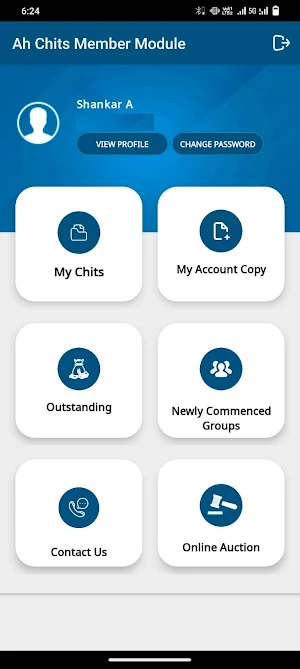 Ah Chits Member Module Screenshot 1