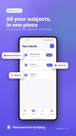 Flash Cards for Studying Screenshot 1