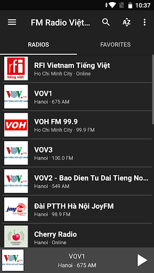 FM Radio Việt Nam (Vietnam) Screenshot 3