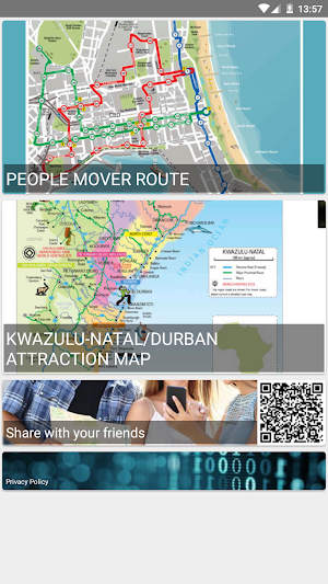 DURBAN BUS ROUTES MAP Screenshot 0
