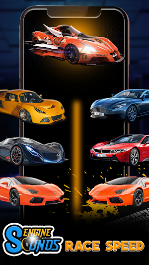 Sports Car Sounds Turbo Engine Screenshot 2