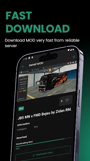 MOD Bussid 2025 Screenshot 2
