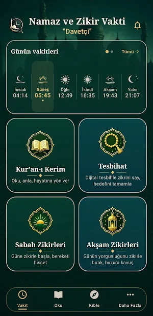 Namaz ve Zikir Vakti Screenshot 1