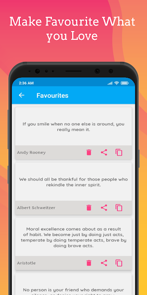 Daily Motivational Quotes - Positive Quotes Screenshot 2