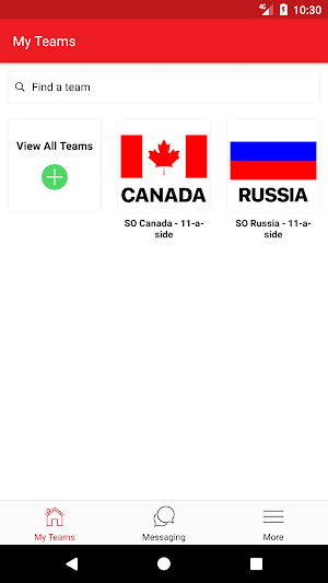 Special Olympics Results Screenshot 0