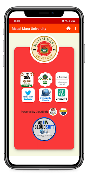 Masai Mara University App Screenshot 0