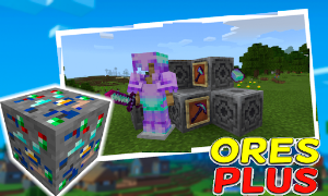 Ores Plus Mod for Minecraft PE Screenshot 2