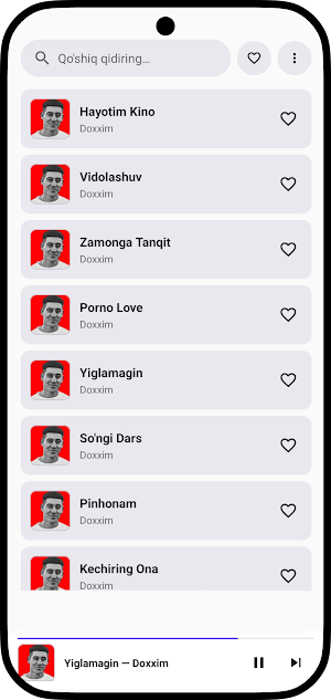 Doxxim qo'shiqlari Screenshot 0