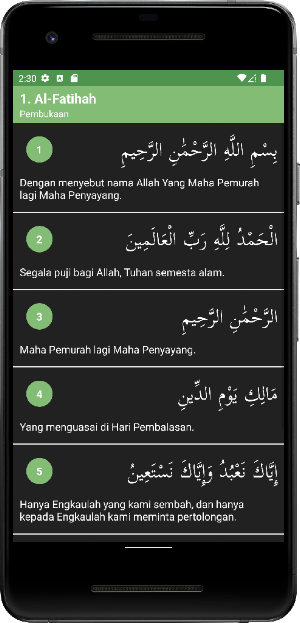 Al-Quran dan Terjemahan Screenshot 1