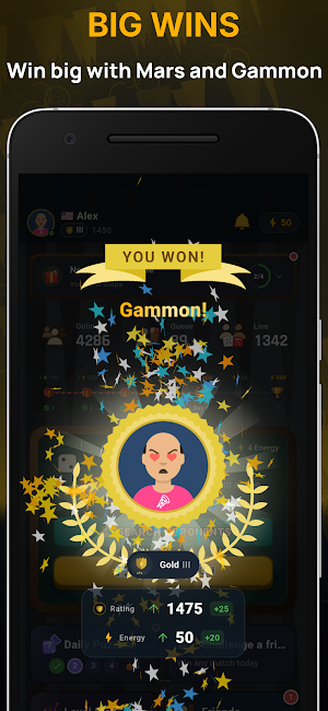 Online Backgammon Screenshot 2