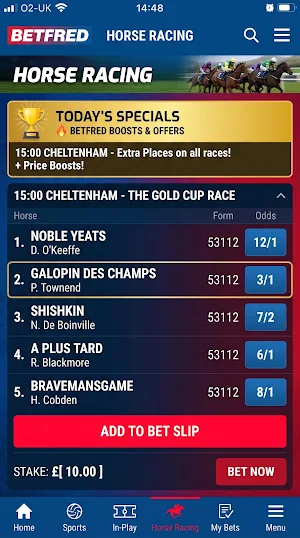 Betfred Screenshot 2