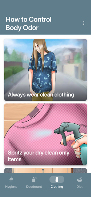 How to Control Body Odor Screenshot 2