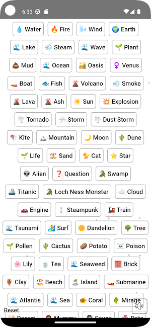 Infinite Crafting Elements Screenshot 3