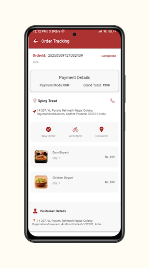 Food Trail Delivery Screenshot 3