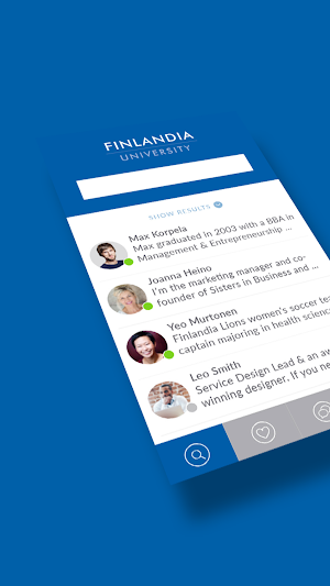 FinnU Mentoring Screenshot 1
