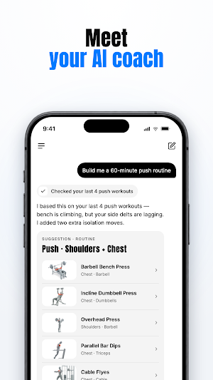 Reps: Gym Routine Planner Screenshot 2