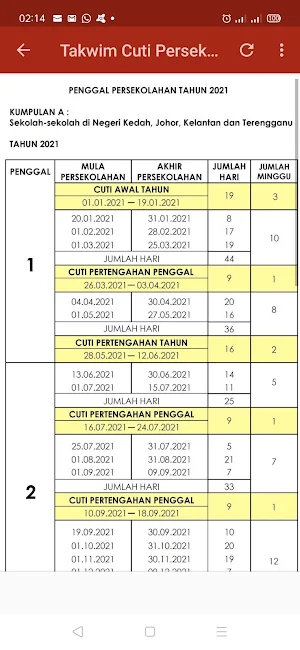 Kalendar Kuda Malaysia - 2021 Screenshot 3