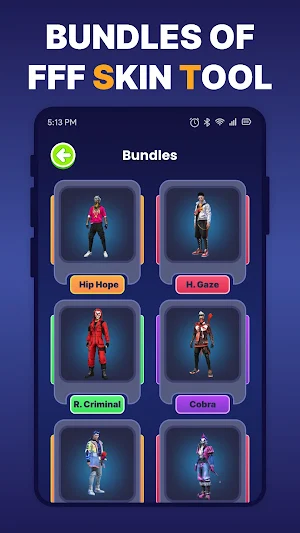 Lorenzo - FFF FF Skin Tool Screenshot 1