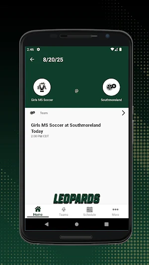 BVASD Leopard Athletics Screenshot 3
