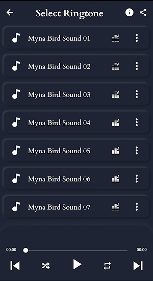 Mynas Bird Sounds Screenshot 2