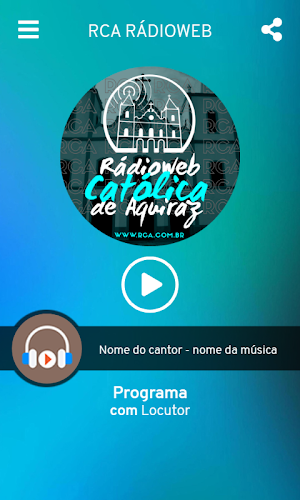RCA Rádioweb Screenshot 1