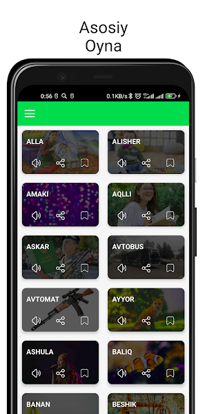 Bolalar Assotsiativ Lug'ati Screenshot 0
