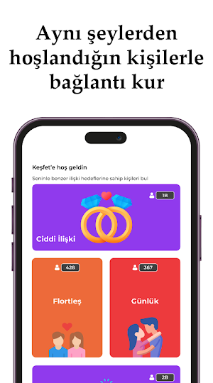 Flort App - Eşleş Tanış Screenshot 3