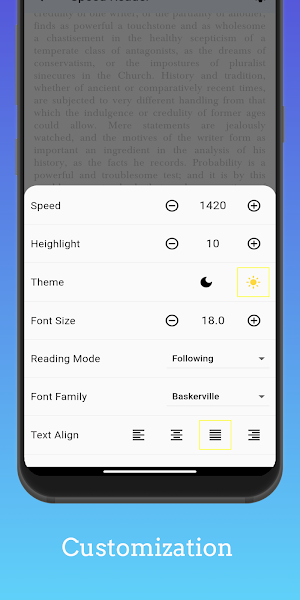 Speed reading - Books (Epub) Screenshot 1