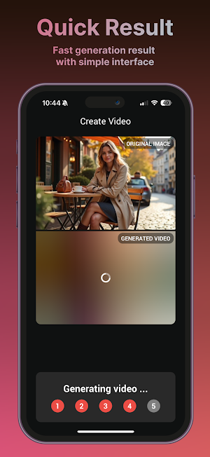 AI Video Generator: PixMotion Screenshot 1