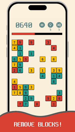 Onet Number Puzzle, ConnectTen Screenshot 1
