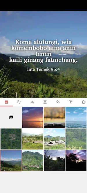 Finongan Scripture Screenshot 1