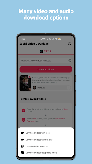 TikSaver: Save TikTok Videos Screenshot 1