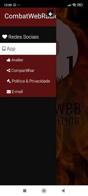 combatwebradio Screenshot 1