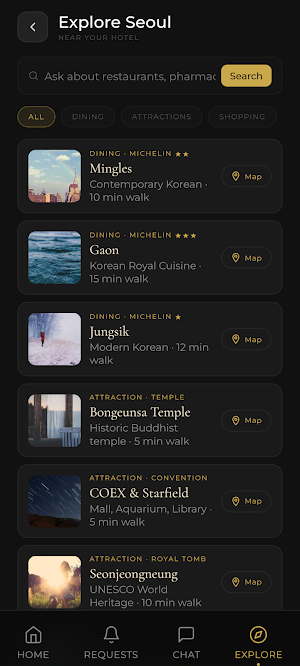 Hotel Guest App Screenshot 2
