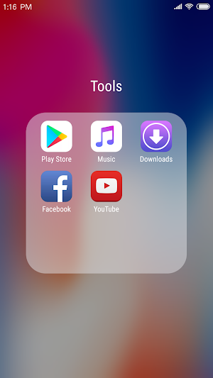 iLauncher for OS 12 - Stylish Theme and Wallpaper Screenshot 3