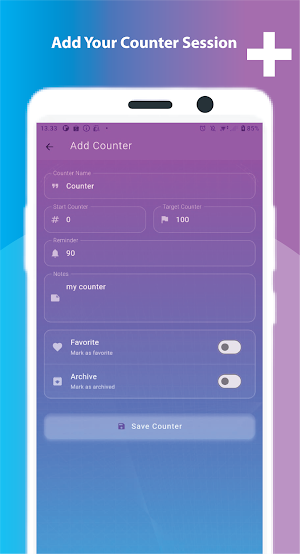 Vol Counter: Modern Counter Screenshot 1