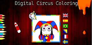 Digital Circus Coloring Screenshot 1