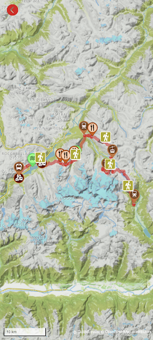 Eurotrek Travel Guide Screenshot 2